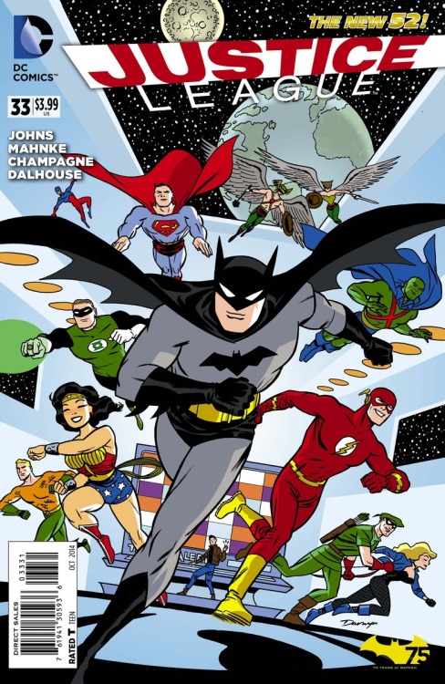 Justice League cover by Darwyn Cooke