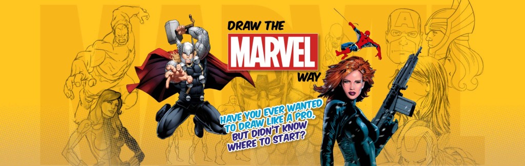 Draw the Marvel Way - Promotional Image