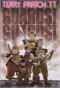 Guards! Guards! was adapted into a graphic novel with art by Graham Hiiggins