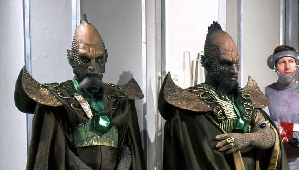Draconians from “Doctor Who: Frontier in Space”. Image: BBC
