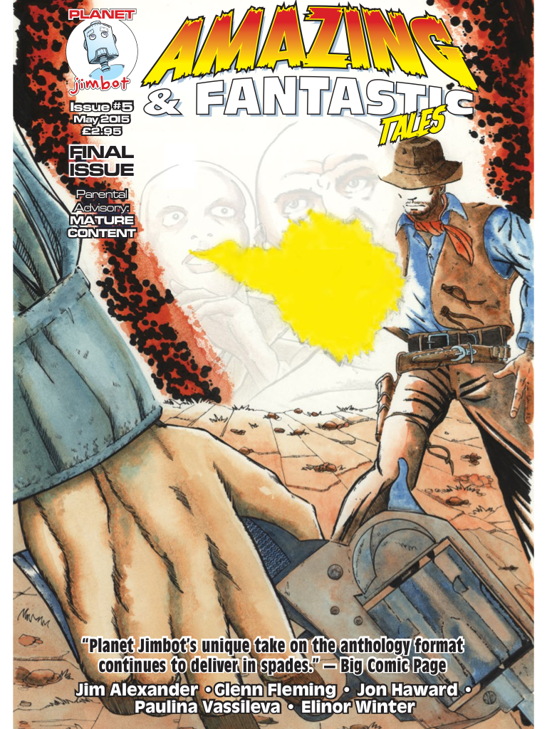 Amazing and Fantastic Tales #5 - Cover