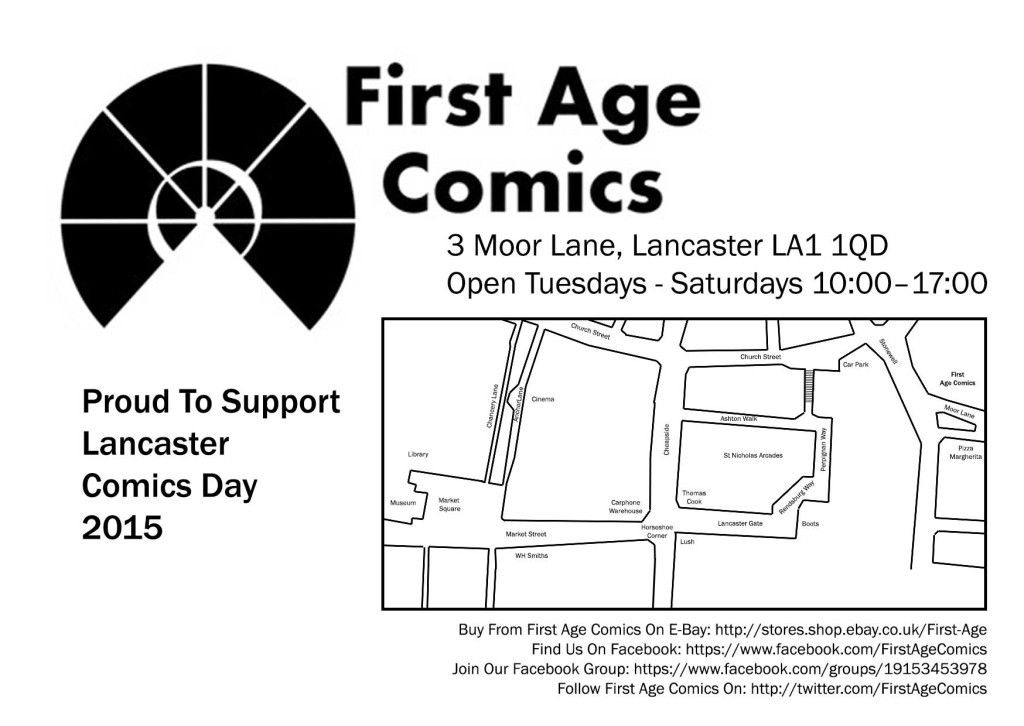 First Age Comics Map