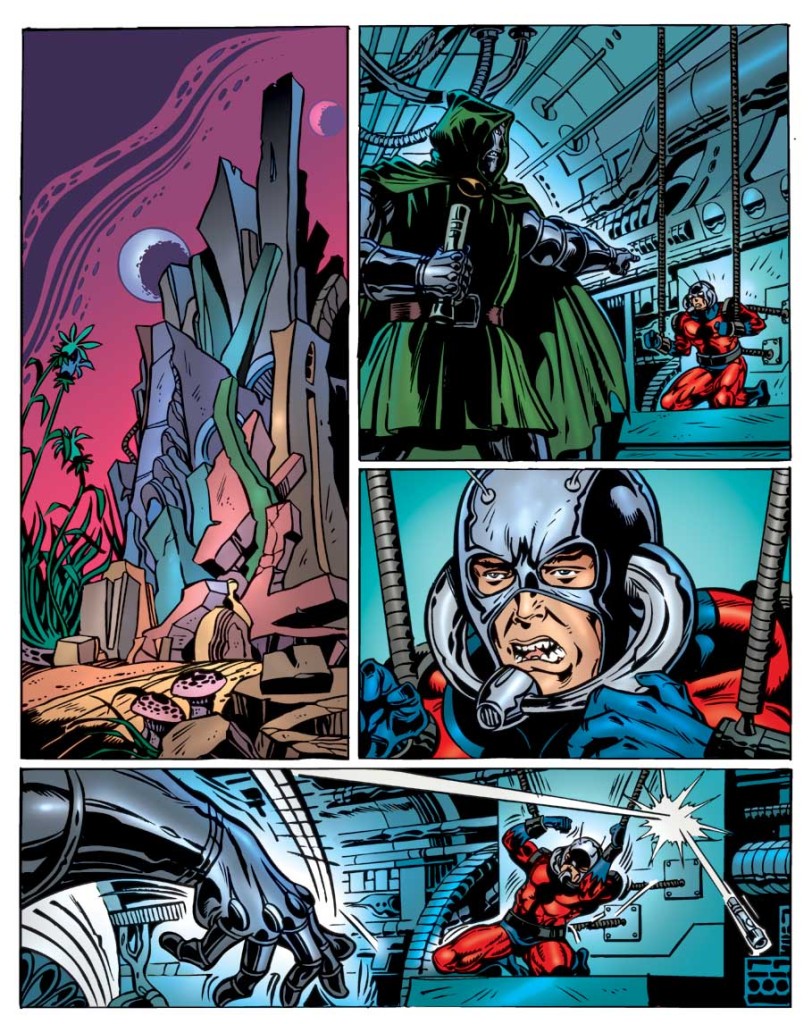 Ant-Man drawn by Herb Trimpe, which featured in the Eaglemoss Spiderman title (Issue 54).