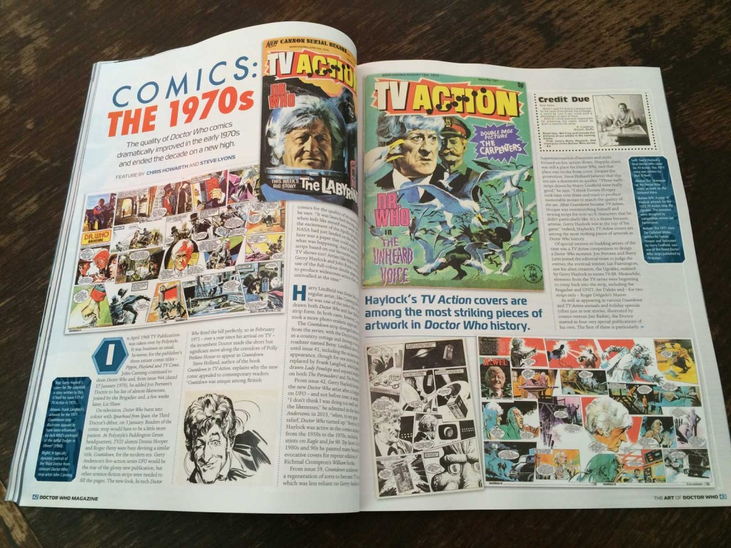 Doctor Who Magazine: Art of Doctor Who Special - Sample Spread