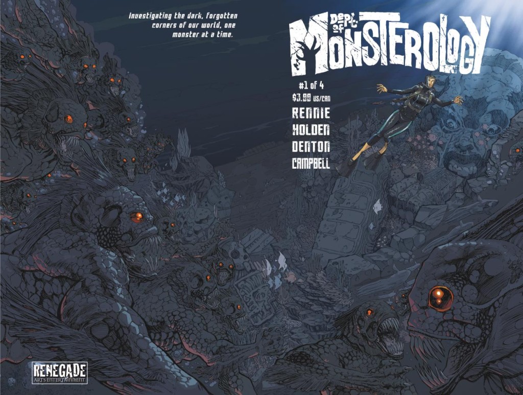 Department of Monsterology #1 - Cover