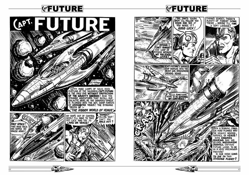 The Complete Captain Future - Sample Pages