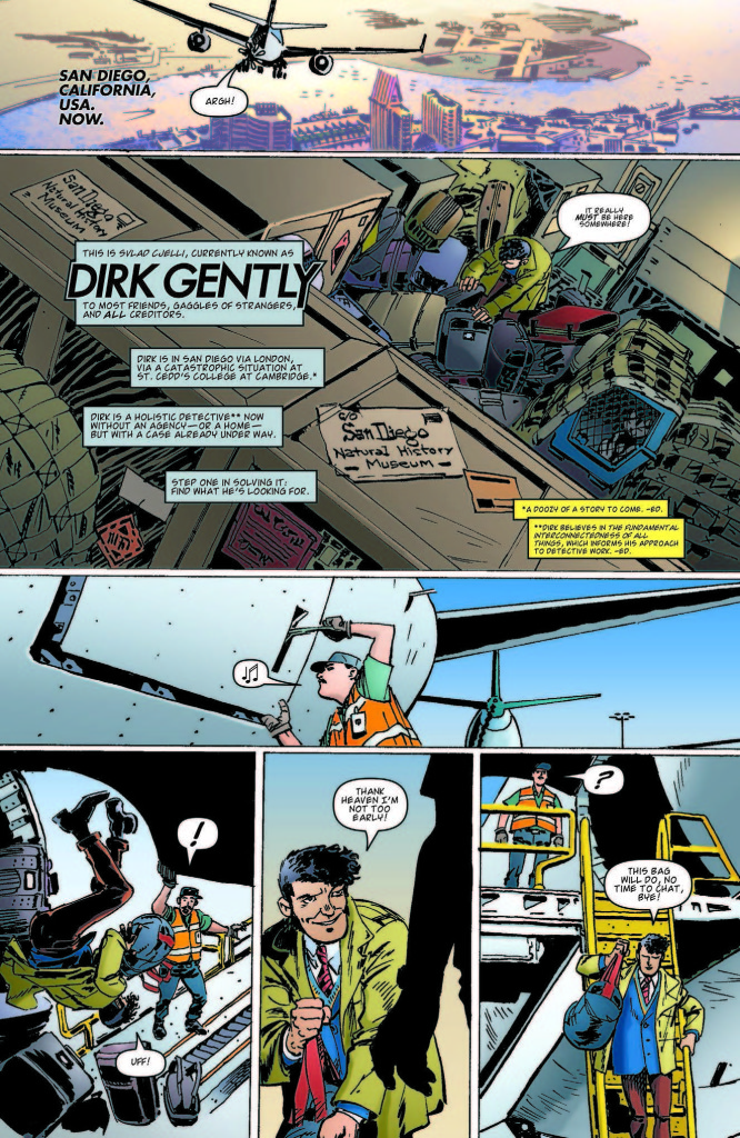 Dirk Gently's Holistic Detective Agency #1 - Strip Sample