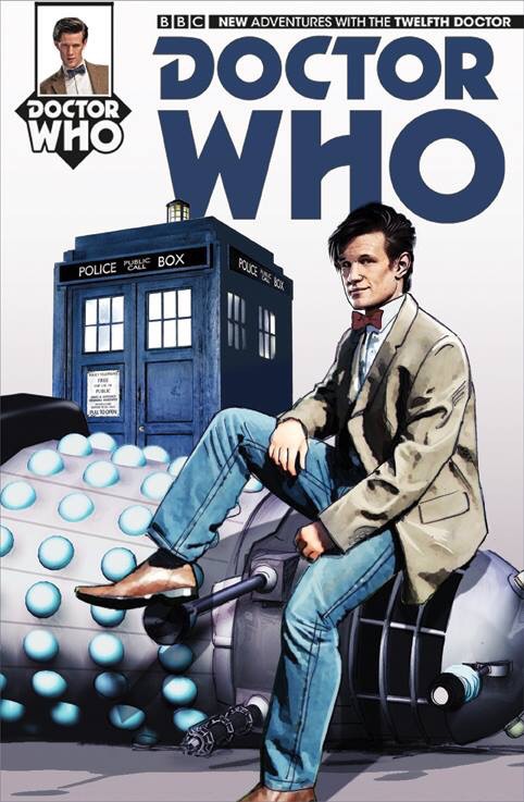 Doctor Who art by John Charles