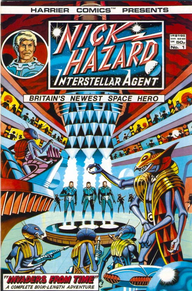 Harrier Comics presents Nick Hazard Interstellar Agent