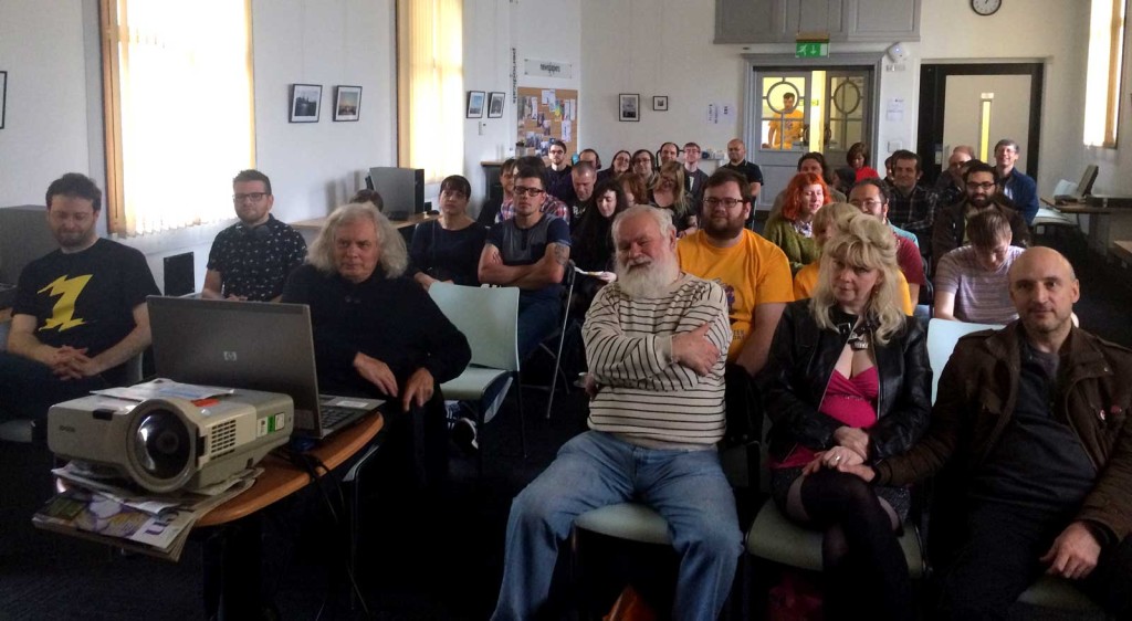 A full house for the Breaking Into Comics panel. Photo: John Freeman