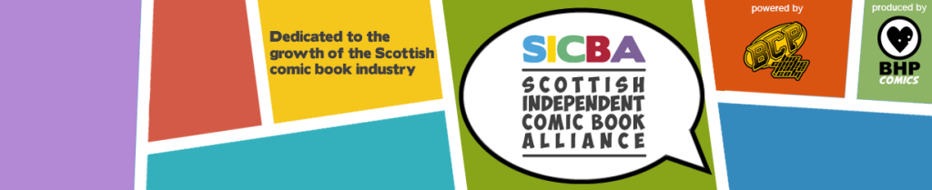 Scottish Independent Comic Book Alliance - SICBA Logo