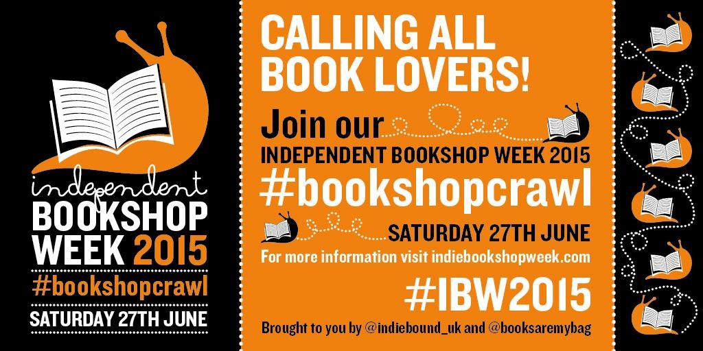 Independent Book Week 2015 - Book Shop Crawl Promo