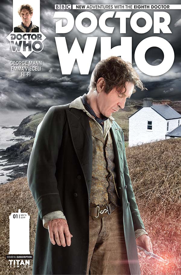 Doctor Who: The Eighth Doctor #1 Cover B - Photo Cover