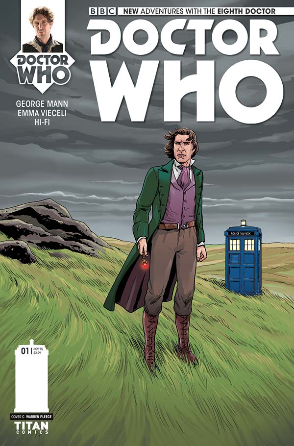 Doctor Who: The Eighth Doctor #1 Cover C - Warren Pleece