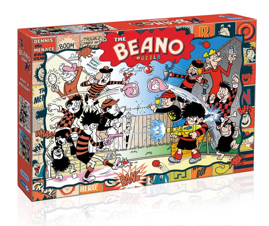 Gibsons Beano Past and Present Jigsaw