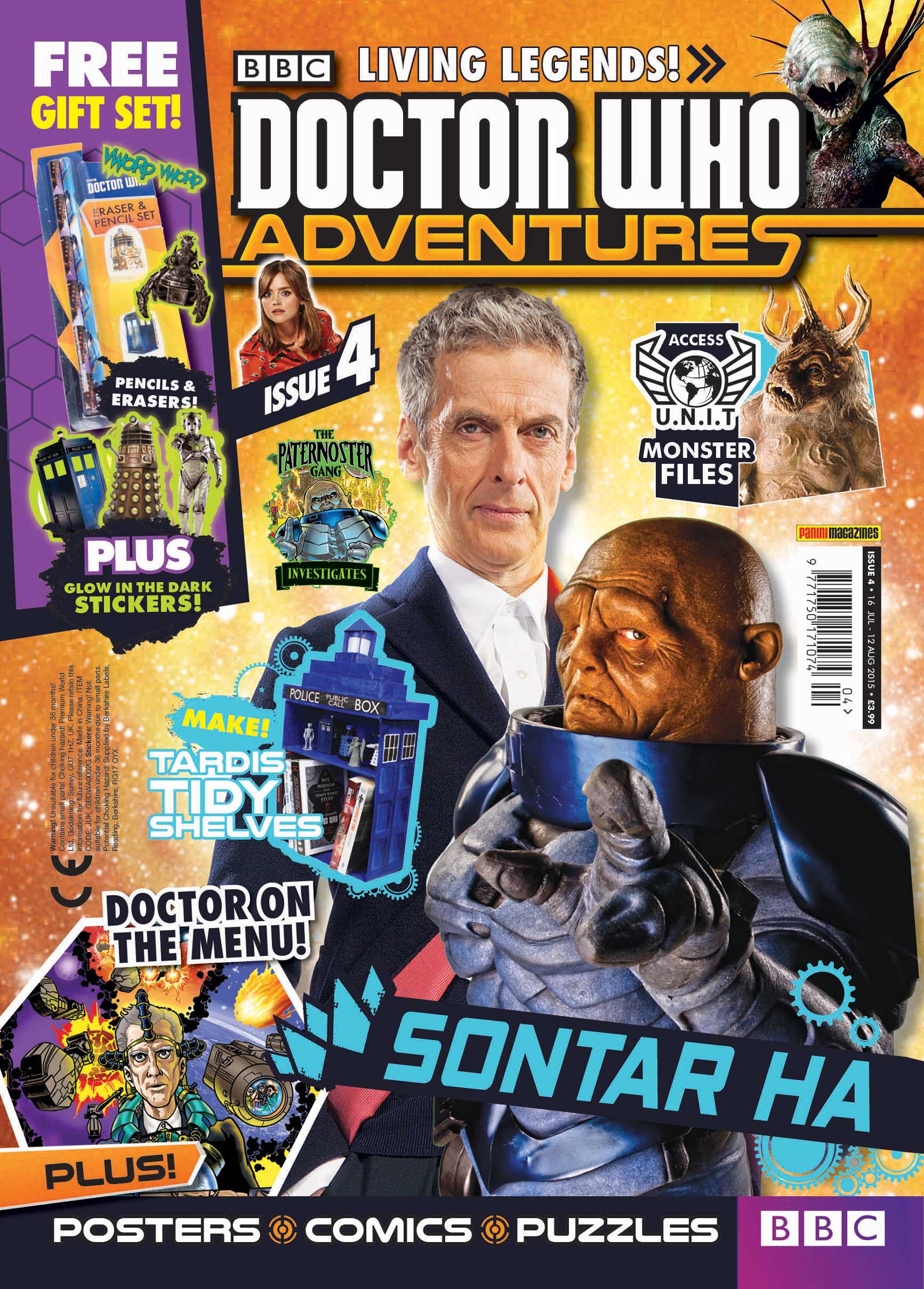 Doctor Who Adventures #4 - 2015 - Cover