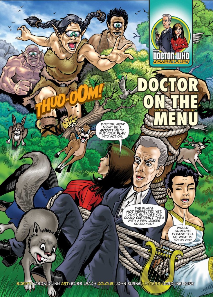 Doctor Who Adventures #4 - Strip Page 1