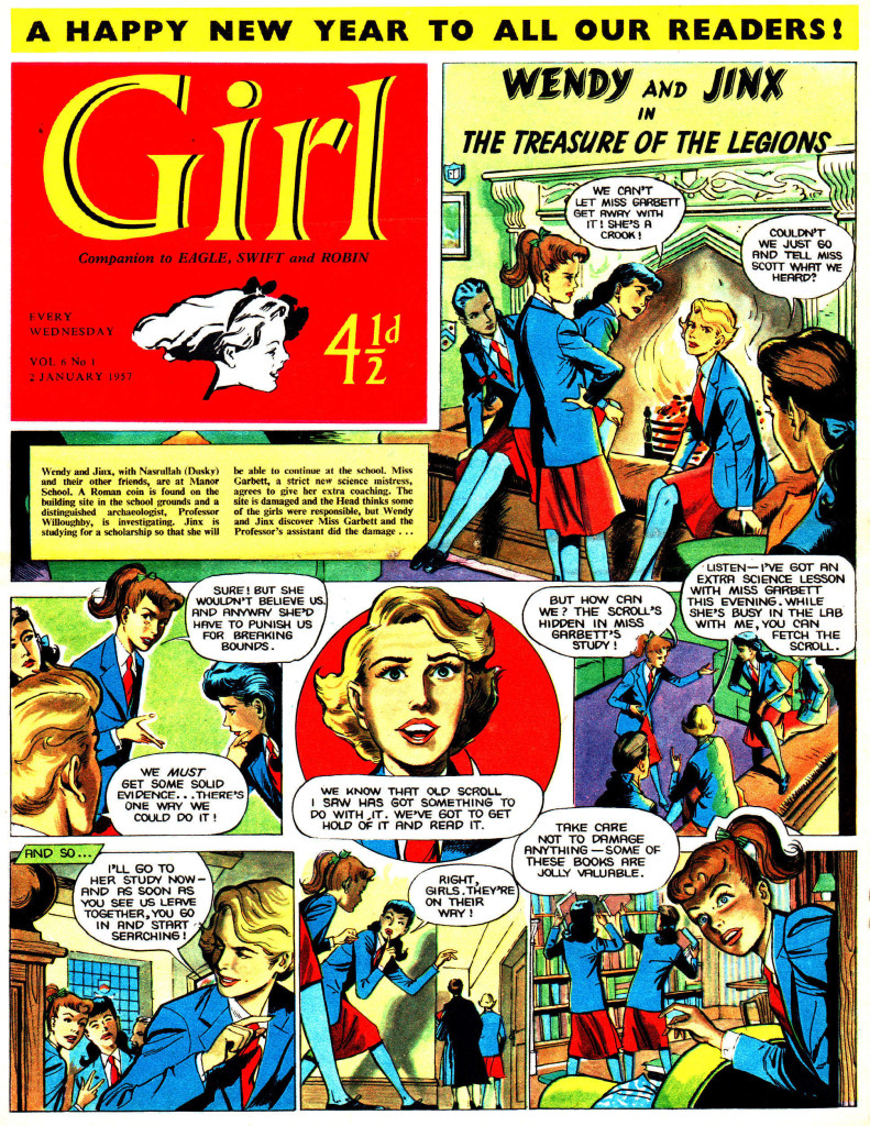The first issue of Volume 6 of Girl, published in 1957
