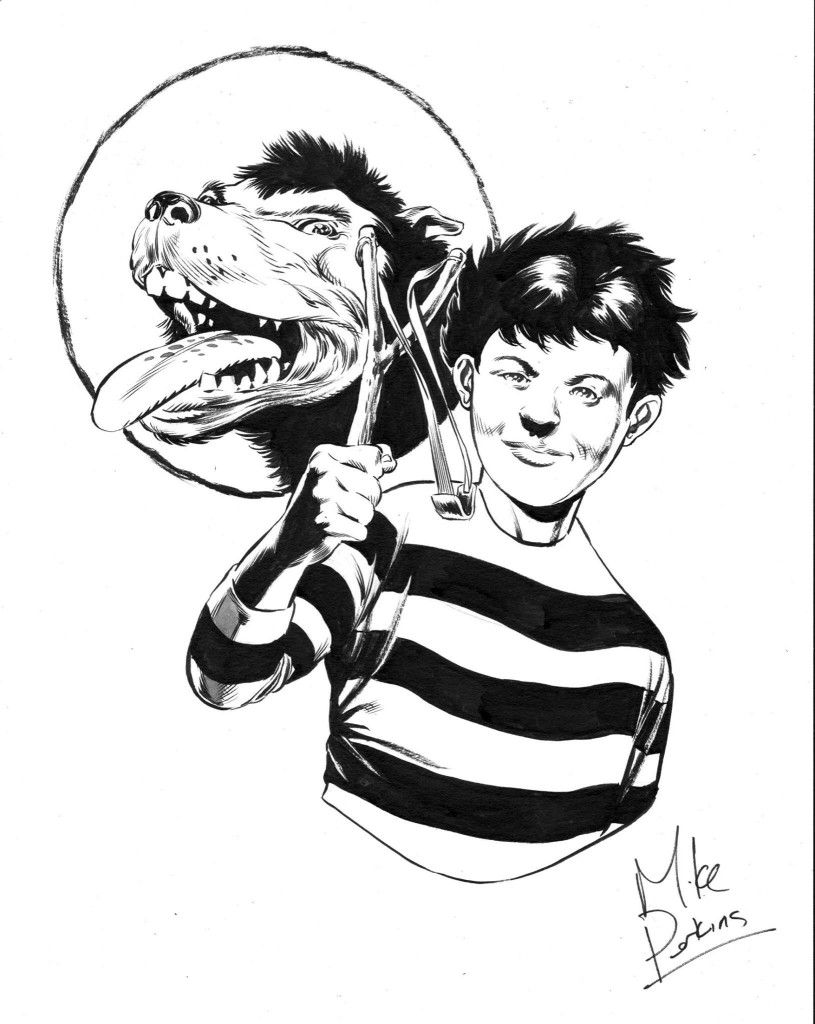 Dennis the Menace and Gnasher by Mike Perkins