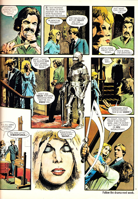 The very first Sapphire & Steel adventure published in Look-In