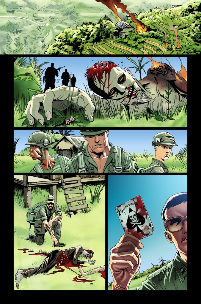 Vietnam Zombie Holocaust #2 - Sample Page