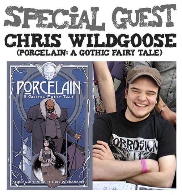 Awesome Comics Podcast Promo - Episode 4: Christian Wildgoose
