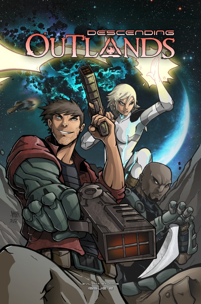 Descending Outlands Issue 2 - Cover
