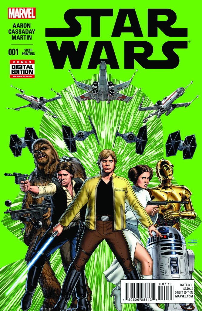 Star Wars #1 Cassaday 6th Printing Variant