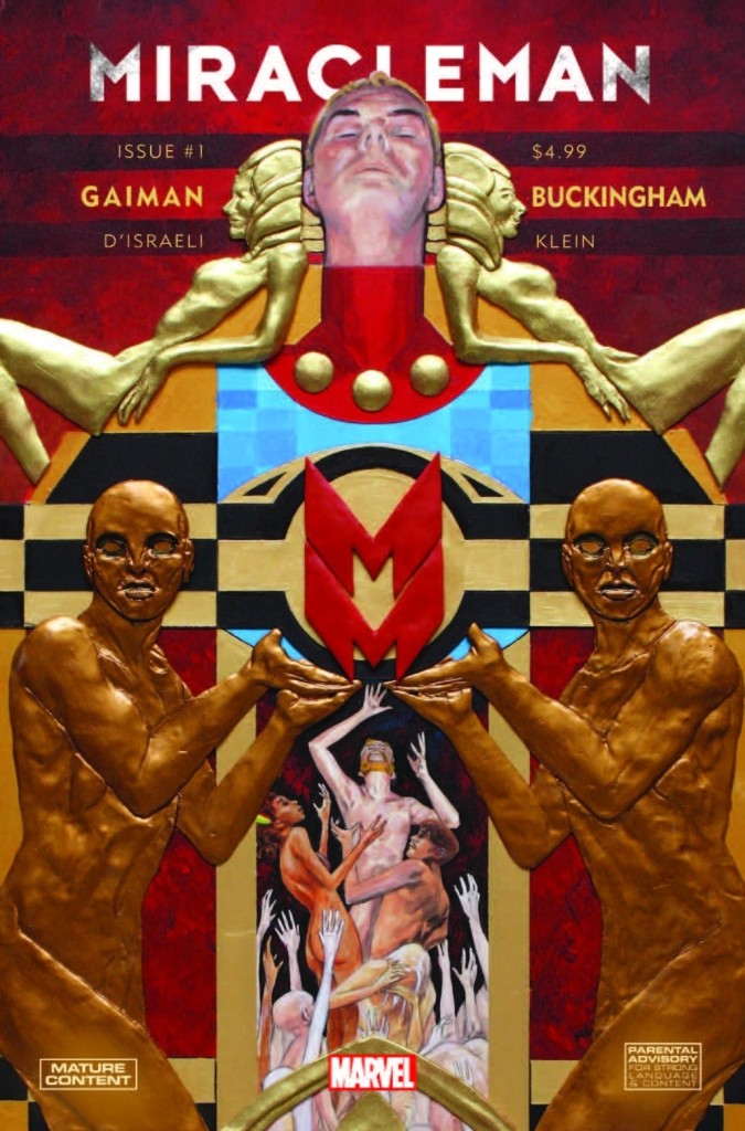 The regular cover for Miracleman #1 Volume 2 by Mark Buckingham