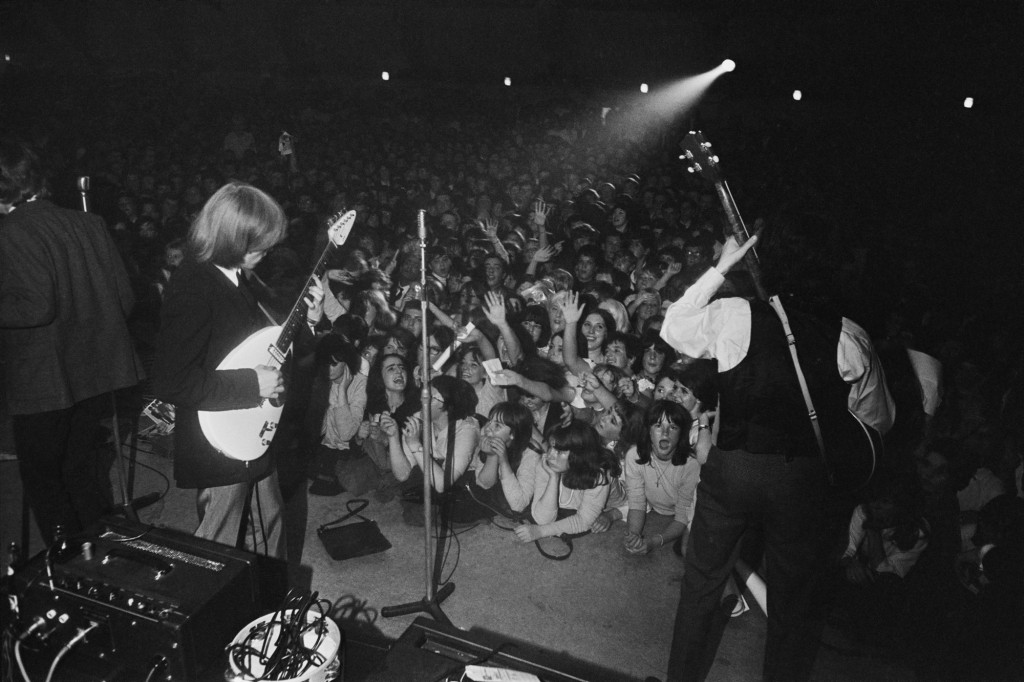 The Rolling Stones at Wimbledon Palais in August 1964. Photo: Poger Perry