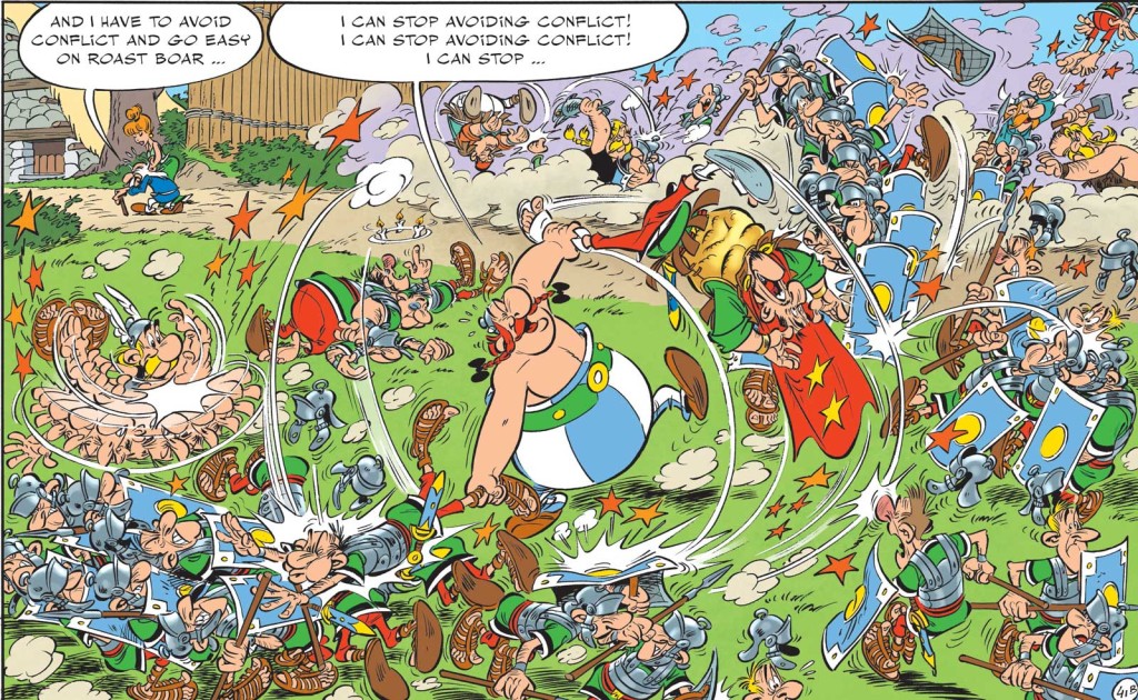 Art from Asterix and the Missing Scroll