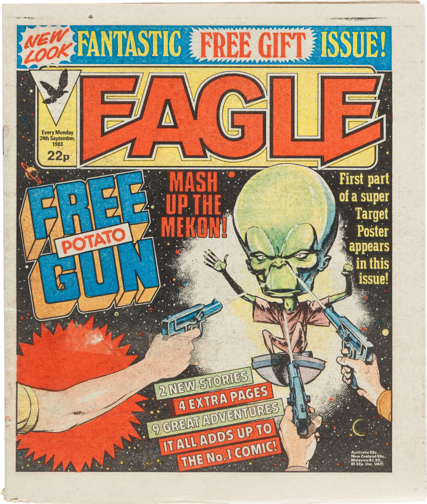 All change at "New Eagle" in September 1983 - and probably not for the better for many readers at the time.