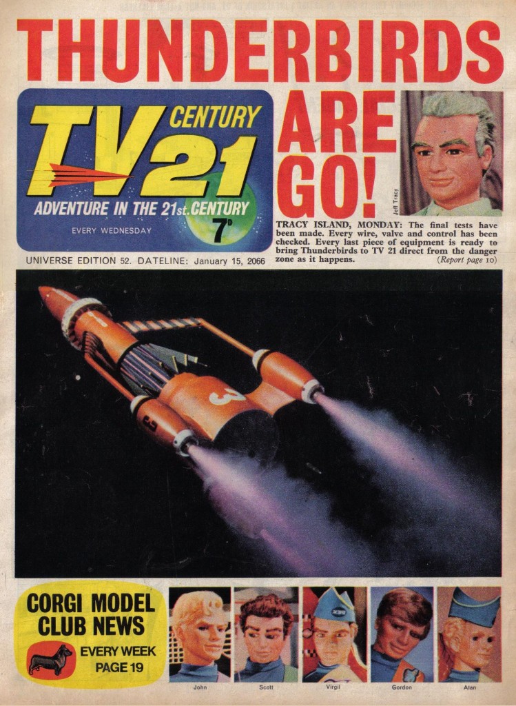 TV Century 21 Issue 52 - Cover