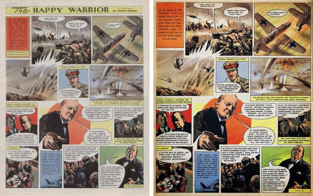 The Happy Warrior - Strip Pages