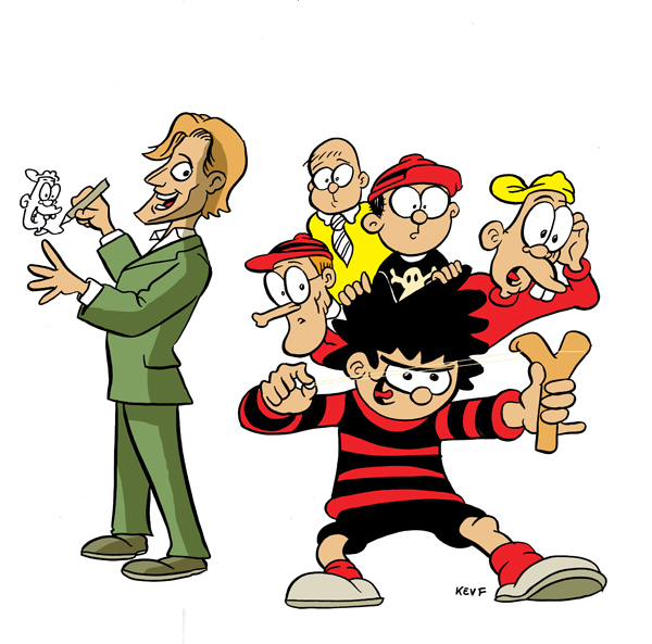 Dennis the Menace and The Bash Street Kids by Kev F Sutherland