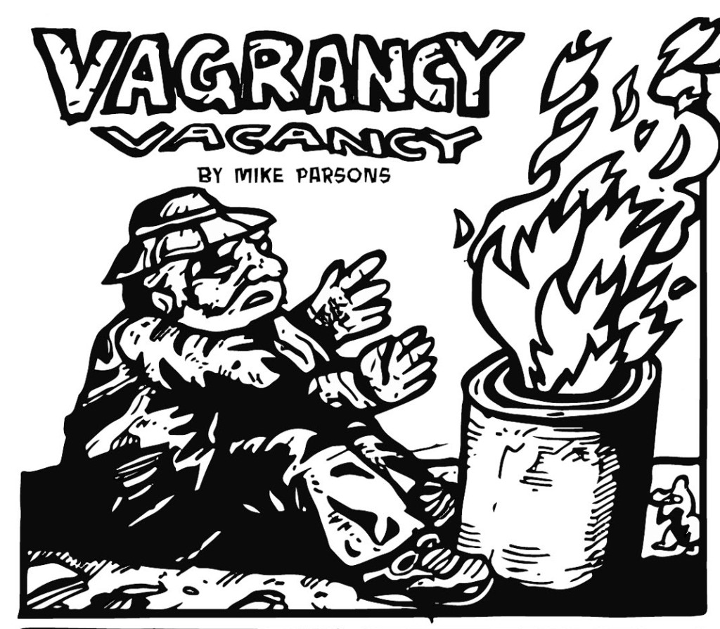 Art from "Vagrancy Vacancy" by Mike Parsons