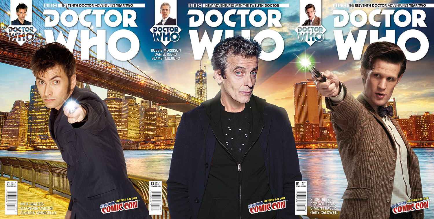 Doctor Who NYCC 2015 Tryptych