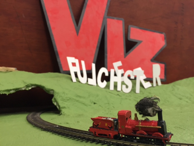 Fulchester Railway, brought to life by students at Kendal College in partnership with VIZ.