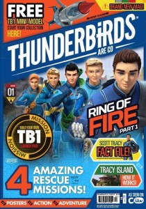 The cover of Thunderbirds Are Go Issue One, published by DC Thomson