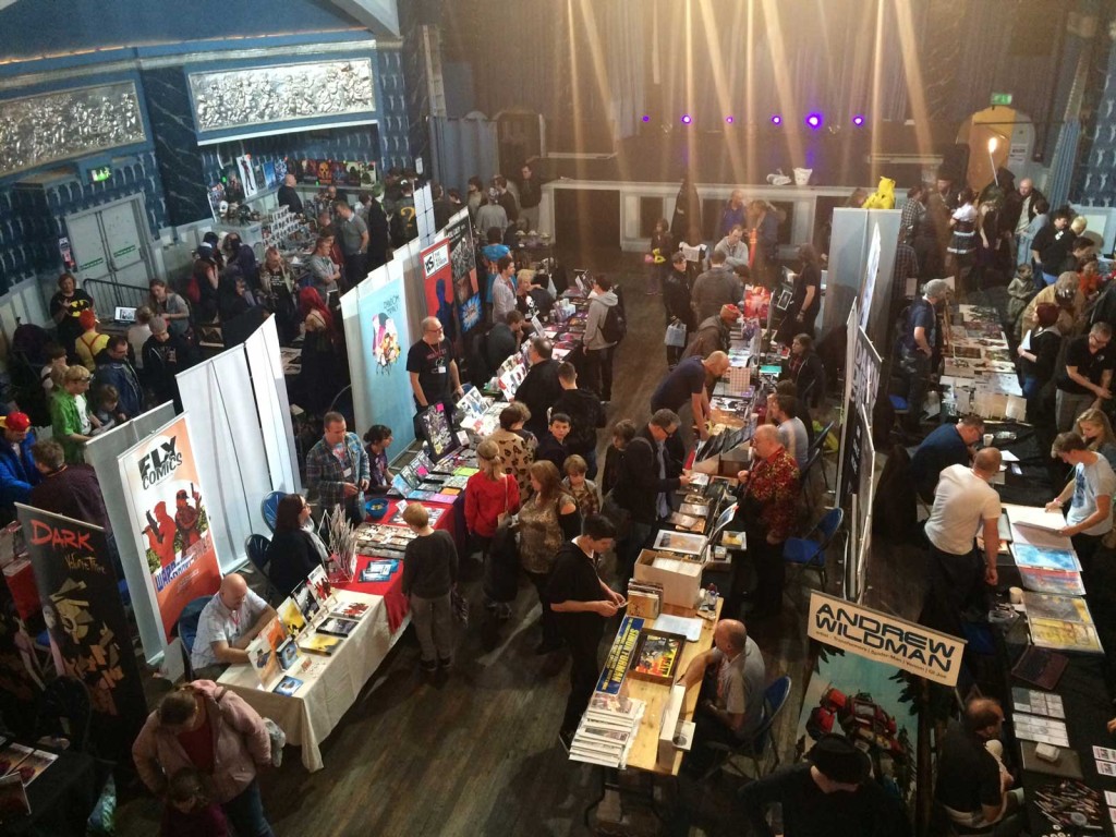 Bustling: Leamington Comic Con 2015. Photo: Antony Esmond