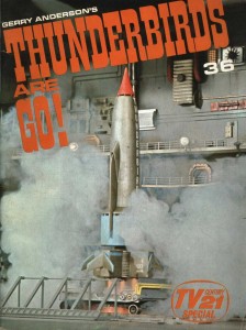 Roger's first project at Century 21 Publishing - a souvenir brochure for the Thunderbirds Are Go feature film