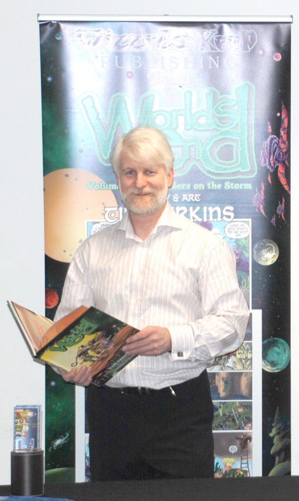 Comics creator, publisher and educator Tim Perkins
