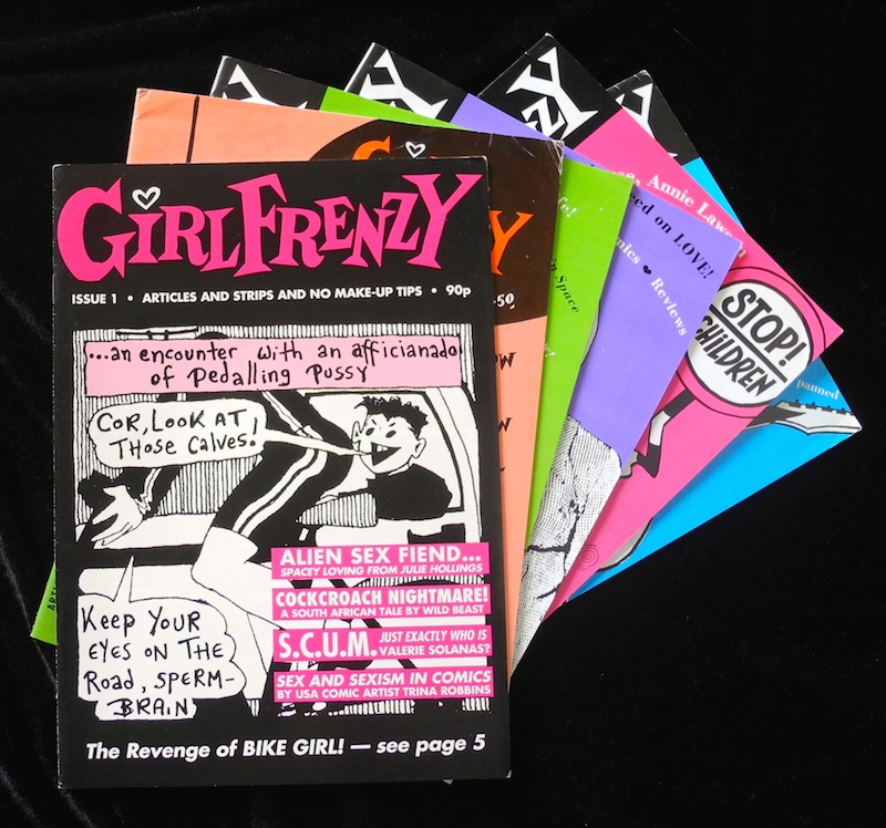 Girl Frenzy comics