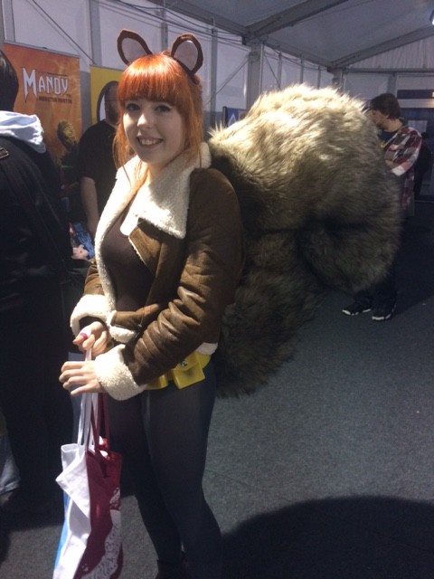 Squirrel Girl Cosplayer at Thought Bubble 2015. Photo: Tony Esmond