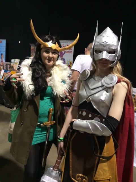 Cosplayers at Thought Bubble. Photo: Tony Esmond