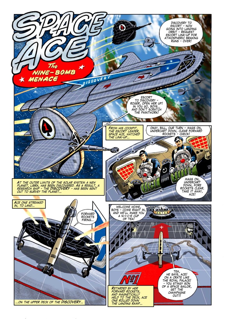 Space Ace Volume 5 - The Nine Bomb Menace
