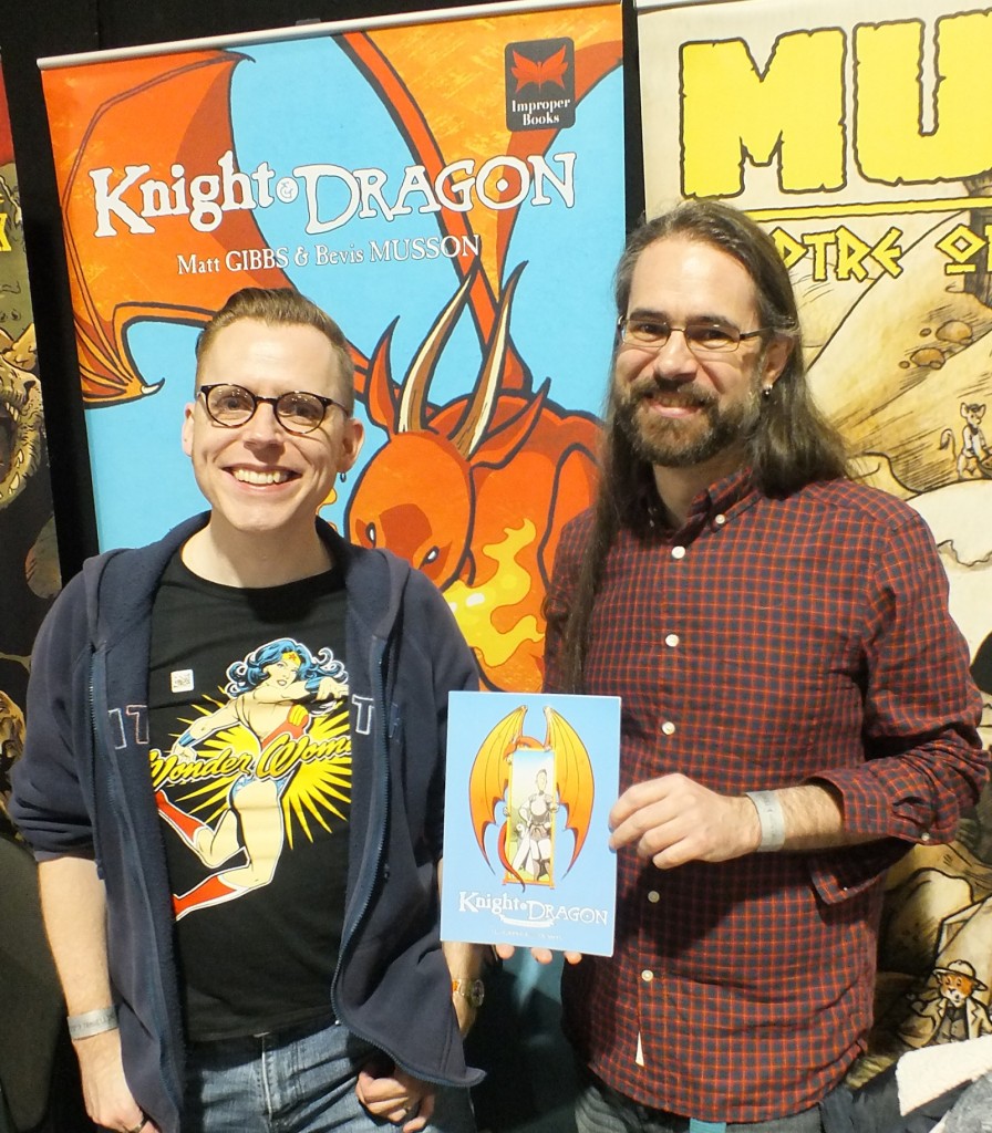 Thought Bubble 2015 L Knight and Dragon