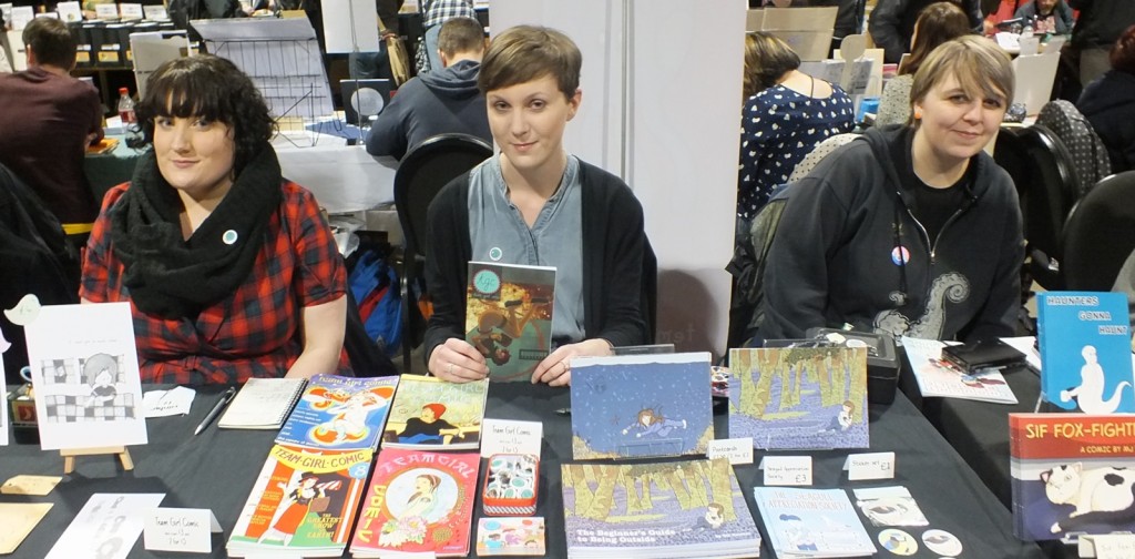 Thought Bubble 2015 i TGC Jef Sinclair Gill Hatcher MJ Wallace