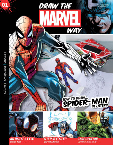 Draw The Marvel Way #1 - Cover
