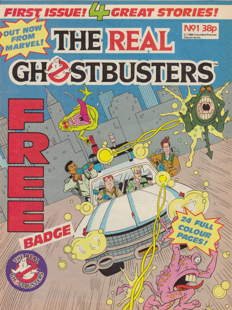 Real Ghostbusters #1 - Cover